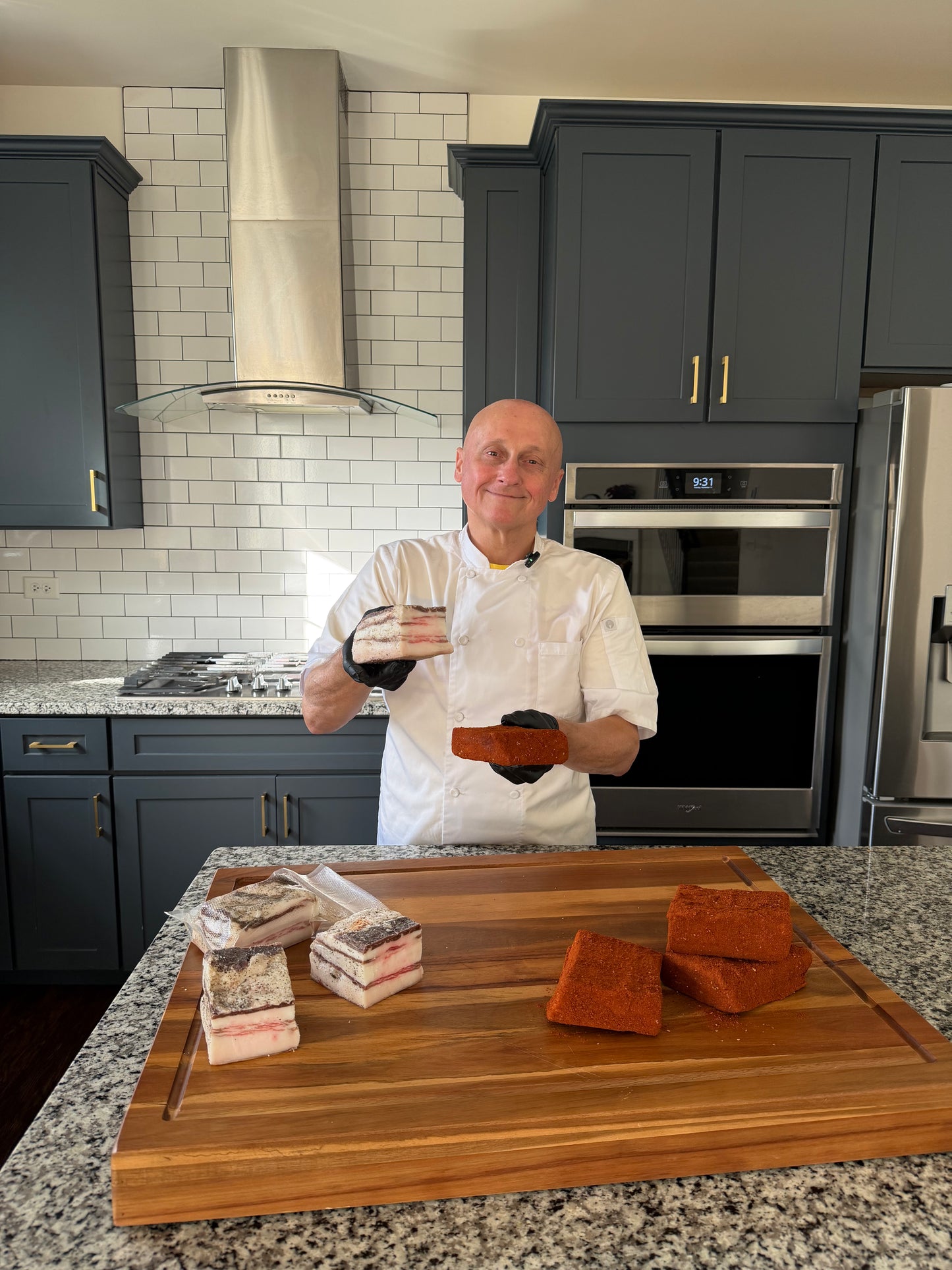 Hungarian-Style Iberico Salo – Salt-Cured Pork Fatback with Paprika