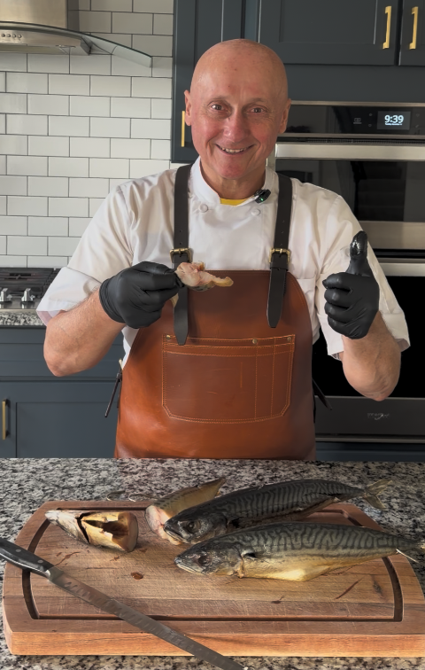 Cold-Smoked Mackerel