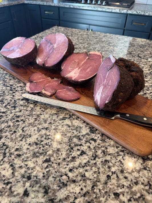 Premium Smoked Boneless Lamb Leg