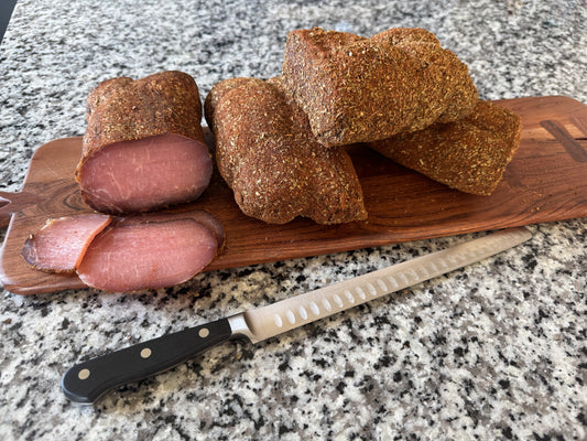 Polendvitsa (Dry-Cured Pork Loin)