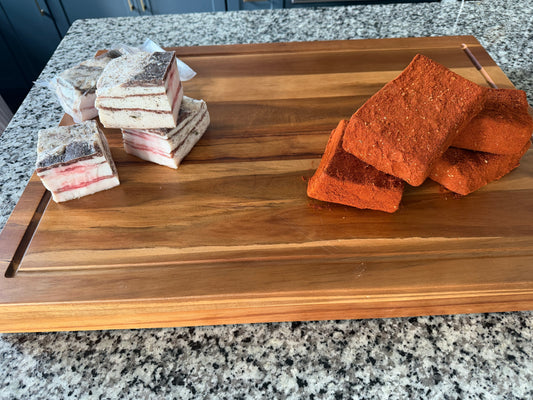 Hungarian-Style Iberico Salo – Salt-Cured Pork Fatback with Paprika