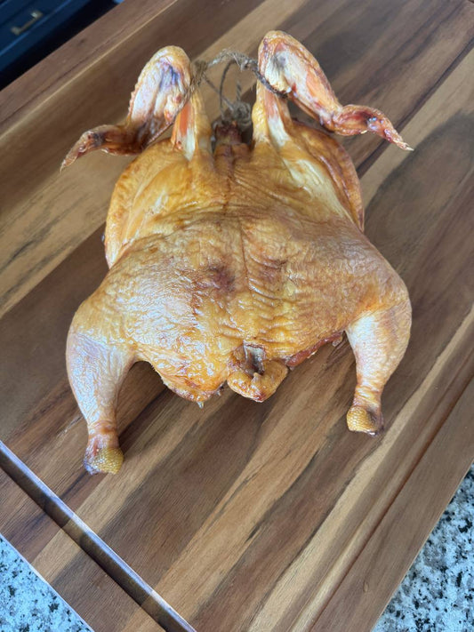Slow-Cooked & Cherrywood Smoked Chicken